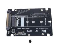 Bewinner Adaptateur SSD M.2 NVMe vers U.2 SFF-8639, Convertisseur PCIe 4.0 X4 64 Gbit/s pour Disques SSD à clé M (2230, 2242, 2260 et 2280), Mise à Niveau du Stockage pour Serveur de Bureau