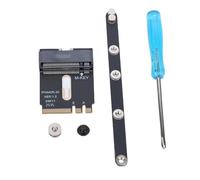 Bewinner Adaptateur SSD NVMe M.2 Key A+E vers M Key, Carte D'extension PCIe 4.0 NGFF 2230 Mâle vers Femelle pour Carte Mère D'ordinateur Portable, Compatible avec Les SSD