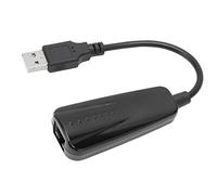 Bewinner Adaptateur USB vers Ethernet, Hub USB 2.0 avec RJ45 10/100Mbps Gigabit Ethernet Pluggable LAN Net Adapter Indicateur LED Compatible pour pour pour OS X