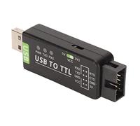 Bewinner Adaptateur USB vers TTL, Convertisseur USB vers TTL, Circuits de Protection Multiples à Puce FT232RL Convertisseur Industriel USB vers TTL pour Plusieurs Systèmes