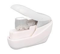 Bewinner Agrafeuse sans Agrafes, capacité de 4 Feuilles, Agrafeuse sans Agrafes, Compacte et Portable pour le Bureau, l'école, la Maison, Petite avec Mécanisme d'assistance électrique