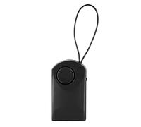 Bewinner Alarme de sécurité à Capteur Tactile sans Fil, Alarme de Bouton de Porte Ultra Forte 120 DB, Antivol pour Porte Fenêtre d'hôtel de Bureau à Domicile, alimenté par Batterie