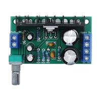 Bewinner Amplificateur Audio Mono Module 12-24V 5W-120W TDA2050 | Carte amplificateur de son Mono, module Audio monocanal, projet de haut-parleur , Compact 60x35mm, contrôle du Volume