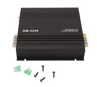 Bewinner Amplificateur de Puissance Audio de Véhicule, Mini Haut-Parleur Stéréo Hi FI 4 Canaux pour Systèmes Audio de Voiture, Dissipation Thermique en Alliage D'aluminium, Compatible