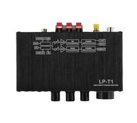 Bewinner Amplificateur Stéréo Bluetooth 5.1 2.1 Canaux |Son HiFi 60 W avec Entrées USB/AUX/coaxiales, Télécommande pour Systèmes de Cinéma Maison et karaoké (Prise UE)