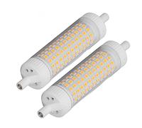 Bewinner Ampoule LED R7S à intensité Variable 118 Mm 15 W 154 LED, Projecteur à Double extrémité 1500 Lm, Lumière Chaude 220 V, Longue Durée de Vie de 30 000 Heures pour la Maison, la Nuit, (Lumière