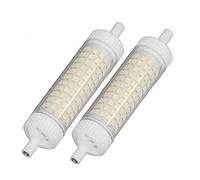 Bewinner Ampoule LED R7S à intensité Variable 118 Mm 15 W 154 LED, Projecteur à Double extrémité 1500 Lm, Lumière Chaude 220 V, Longue Durée de Vie de 30 000 Heures pour la Maison, la Nuit, (Blanc