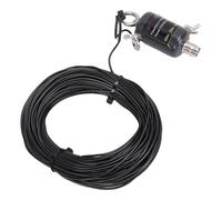 Bewinner Antenne à Ondes Courtes 3-30 MHz, Poche QRP K5 à Large Bande, Demi-Onde avec Sac de Rangement, Installation et Réglage Faciles pour Plusieurs Bandes de Fréquences