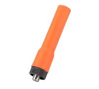 Bewinner Antenne VHF/UHF 2.15 DBI BNC Femelle à Gain élevé, Double Fréquence SMA Femelle, Orange Douce et Flexible pour Talkie-walkie, Universelle pour plusieurs radios
