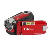 Bewinner Appareil Photo Numérique Compact 16 MP, Caméscope à écran Rotatif de 2,4 Pouces, Mini Caméra Vidéo LCD avec Zoom 16X, Lumière de Remplissage, Connexion USB (Rouge)