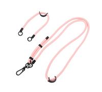 Bewinner Arrow Storage Case Camera Lanyard Neck Shoulder Strap Pink | Triple protection contre les chocs, dragonne amovible, verrou de sécurité sécurisé, petit crochet de rangement, compatible