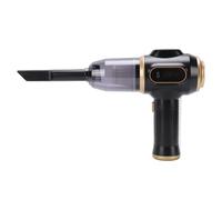 Bewinner Aspirateur de Voiture Portable, Aspirateur à Main Rechargeable à Forte Aspiration de 5 000 Pa avec Plusieurs Buses, Batterie de 3 000 MAh, 50 000 TR/Min pour Sièges de Voiture,