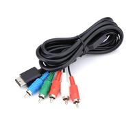 Bewinner AV vers Component Video Cable pour | Cordon AV de jeu, connexion HDTV EDTV, connecteurs à code couleur, gaine épaisse et flexible, longueur 181 cm,