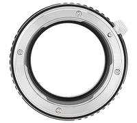 Bewinner Bague Adaptateur D'Objectif F vers E Monture Manuel | Construction en alliage d\'aluminium, construction durable, contrôle manuel complet, installation fluide de l\'objectif,