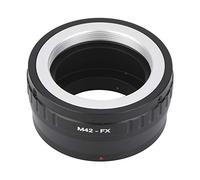 Bewinner Bague d'adaptation d'objectif 'Appareil Photo sans Miroir M42 vers FX, Convertisseur de Monture en Alliage 'Aluminium de Haute qualité pour Série X, Mise au Point Manuelle, Compacte et