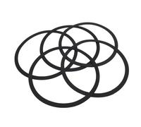 Bewinner Bague d'étanchéité pour Haut-Parleur 5 Pièces 245mm EVA Joint Anti-Vibration Réduction du Bruit Anti-Fuite d'air pour Haut-parleurs de Voiture à Domicile Caisson de Basses DJ PA Systèmes
