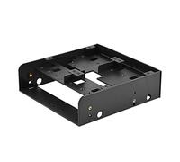 Bewinner Baie de Lecteur de Disquette - Support de pour Disque Dur/SSD de 2,5"/3,5" à 5,25" - Support de pour Ordinateur - Prend en Les disques durs de 7 à 15 mm