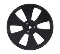 Bewinner Bande Vierge 7" 1/4 NAB 6 Trous pour Platine à Bobines Ouvertes | Bobine de Réception, qualité Audiophile, Enregistrement Analogique, Entretoises en Silicone, Rotation Stable, Studio à