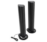 Bewinner Barre de son stéréo Home Cinéma 3D avec Bluetooth 5.3, barre de son TV 40 W pour téléviseur et PC, système de son surround sans fil avec portée jusqu'à 10 m