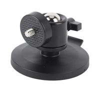 Bewinner Base de Support de Caméra Magnétique, Filetage 1/4 Pouces, Revêtement en Caoutchouc, Support Mural Universel Rotatif à 360° pour Caméras de sécurité Mobiles, Compatible avec Pro, Light,