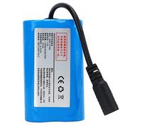 Bewinner Batterie de Bateau Gigogne RC 12 000 MAh 7,4 V, Batterie Rechargeable au Lithium Polymère pour Hors-Bord à Grande Vitesse, Bateau Amorceur, télécommandé