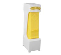 Bewinner Beurre Bâton Coupeur Un Distributeur Fromage Trancheur | Construction ABS de qualité alimentaire, lame en acier inoxydable 420, conception compacte danger pour le réfrigérateur,