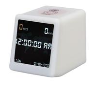 Bewinner Bitcoin Miner, ESP32 TFT Bitcoin Solo Lottery Miner, 1,54 Pouces Smart Gift Petite Horloge de Bureau TV 1060 KH S Hashrate, Smart TV Dernier Firmware Faible Consommation (White)