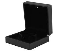 Bewinner Boîte à bijoux LED allumé bague/pendentif/bracelet/collier bijoux vitrine boîte de rangement bijoux boîte de rangement casiers pour anneaux, boucle d'oreille,