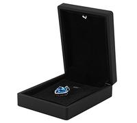 Bewinner Boîte à Bijoux LED, Boîte- de Allumé Bague/Pendentif/Bracelet/Collier Bijoux Vitrine, Boîte de Rangement Casiers pour Mariage, Proposition, Fiançailles