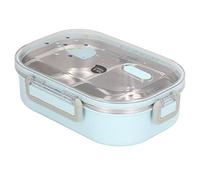 Bewinner Boîte à Déjeuner en Acier Inoxydable 304 pour Enfants - Doublure de Compartiment Isolée, Récipient Thermique Anti-fuite avec Cuillère en Acier Inoxydable, Boîte à Déjeuner Portable de Style