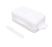 Bewinner Boîte à Ramollissement du Beurre avec Couvercle Rabattable, Récipient de Stockage pour Adoucisseur de Beurre à la Vapeur avec épandeur, Plat à Ramollissement Rapide du pour la Cuisson des