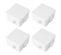 Bewinner Boîte de Jonction de Câble 12 Pièces, Boîte à Bornes de Distribution d'énergie étanche avec Indice IP55, Matériau ABS pour Utilisation électrique Intérieure et Extérieure