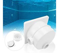 Bewinner Boîte de Jonction de Remplacement pour Lumière sous-Marine de Piscine, 5,1x5,1 Pouces, Accessoires d'éclairage de Piscine, Boîte de Jonction en Plastique Non Toxique pour la Distribution