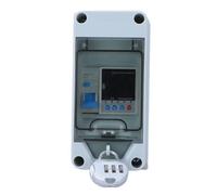 Bewinner Boîtier de Compteur électrique Extérieur étanche, Disjoncteur WiFi Intelligent 63 A avec Télécommande, Protection contre les Fuites sans Fil et Commutateur de de l'énergie en Temps Réel