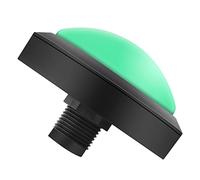 Bewinner Bouton d' Massif de 100 Mm avec Lumière LED, Bouton Convexe Lumineux 12 V avec Micro-Interrupteur, de Remplacement pour Armoire d', Machine de Jeu, Distributeur Automatique (#4)