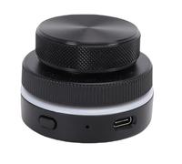 Bewinner Bouton de Contrôle du Volume, Contrôleur Multimédia Bluetooth USB C 2,4 G avec Lumière RVB Double Boutons, Contrôleur Bluetooth 2,4 G USB C pour la Navigation Multimédia de