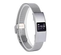 Bewinner Bracelet connecté Fitness Tracker, IPX8, Bluetooth 5.3, | Surveillance du Sommeil, 9 Modes Sportifs, Suivi des Pas et des Calories, Bracelet en Acier Inoxydable, Charge Magnétique,
