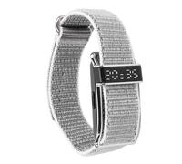 Bewinner Bracelet Intelligent Tracker d'activité, Bracelet IP68 étanche, Rappel D'appel de Sport, Réveil, Bluetooth 5.0, Batterie de 20 Jours, Affichage du Poignet, Compatible Android iOS (Silver)