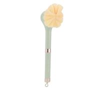 Bewinner Brosse électrique pour le Corps avec 6 Têtes de Brosse, 3 Vitesses et Poignée Amovible, épurateur de Douche Rechargeable étanche IPX6 pour les Types de Peau (GREEN)
