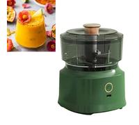 Bewinner Broyeur de Nourriture électrique à Lames en Acier Inoxydable, Fonction de Robot Culinaire pour Enfants, Hachoir à Viande sans Fil pour la Cuisine Quotidienne (vert clair)