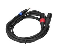Bewinner Câble 3,5 Mm vers Double XLR Mâle - Cordon Adaptateur Stéréo TRS vers 2 XLR Symétriques pour Table de Mixage, Amplificateur, Téléphone, Lecteur MP3 (#2)