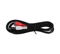Bewinner Câble Adaptateur Vidéo S 4 Broches MINI DIN vers 3, MINI DIN 4 Broches Mâle vers Mâle,9 Pieds pour DVD TV HDTV Magnétoscope Lecteur CD Projecteur, Noyau en Cuivre Pur Double Blindage