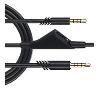 Bewinner Câble Audio pour Casque de Jeu 2M, Rallonge pour Casque de 6,6 Pieds avec Contrôle du Volume, Câble de Remplacement pour Son Stéréo 3D pour Astro A10 A40 A30 A40TR A50 - Noyau en Cuivre