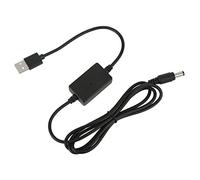 Bewinner Câble Convertisseur élévateur de Tension USB 5V à 8V 1,2m (DC5521) | Alimentation continue, protection contre les surcharges, pour lampes de haut-parleurs de caméras, construction durable
