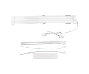 Bewinner Câble d'alimentation PC ARGB, 44 Perles LED, Câble d'alimentation RVB synchronisé pour Carte Mère 24 Broches, Carte Graphique 8 Broches, Connecteur 5 V 3, Matériau en