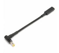 Bewinner Câble d'alimentation USB C Femelle vers DC 5,5 X 2,5 Mm, Câble D'entrée 100 W DC 5,5 X 2,5 Mm vers Type C pour Ordinateur Portable, Adaptateur de Cordon de USB C vers