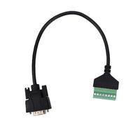 Bewinner Câble de Borne à Vis DB9 Mâle vers 8 Broches pour Périphérique Série RS232 (Male Connector)