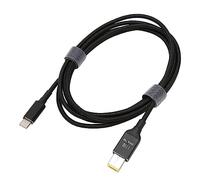 Bewinner Câble de USB C vers Slim Tip pour Ordinateur Portable, Rallonge de Convertisseur de Type C vers carré, 135 W PD USB Type C Cordon de Rapide pour Legion Y7000P