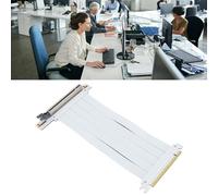 Bewinner Câble D'extension GPU PCIe 4.0 X16 Haute Vitesse pour RTX4090, RX8900 avec Conception Segmentée, Refroidissement amélioré, 90 Degrés, Rallonge de Carte Graphique Flexible (20cm)