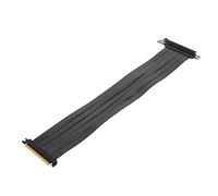 Bewinner Câble Riser PCIE 4.0 16x Extreme High Speed, Câble Riser PCIE Haute Vitesse 180 Degrés, Carte D'extension GPU pour RX6900XT RX6800XT RTX3090ti (35cm)